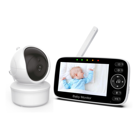 BABY MONITOR WITH ROTATING CAMERA BEBESTARS 4,3'