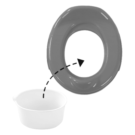 ΓΙΟ ΓΙΟ ΤΑΞΙΔΙΟΥ 2 IN 1 GREY