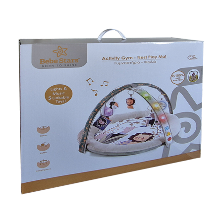 ACTIVITY GYM - NEST PLAY MAT ZOO