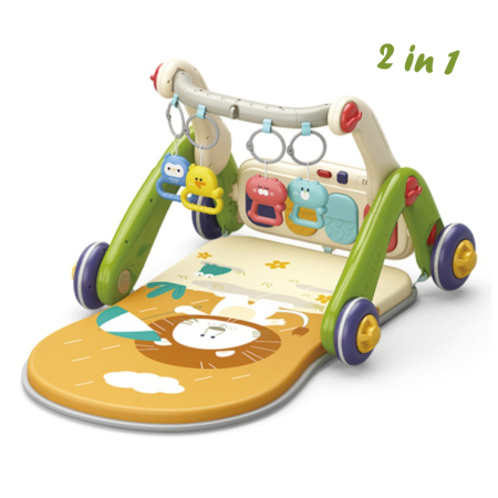 GYM BABY-WALKER PIANO RAINY FOREST 2 IN 1