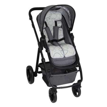 COOL & DRY OVERLAY STROLLER & CAR SEAT 1,2,3 STONE