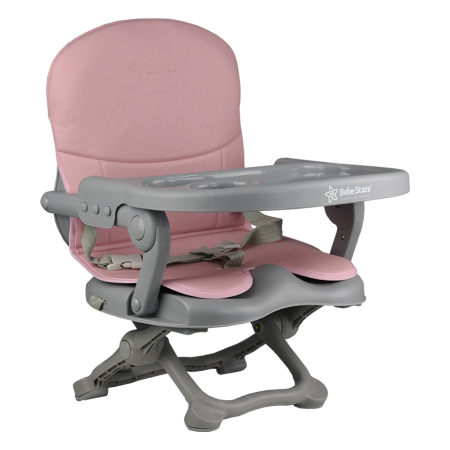 HIGH CHAIR TRAVEL BOOSTER TASTY PINK