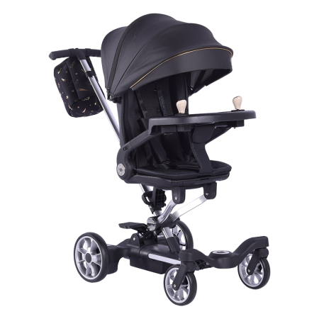 ELECTRIC BABY STROLLER SMART RIDE BLACK