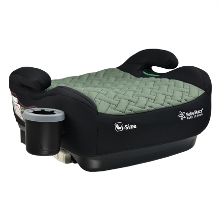 CAR SEAT BOOSTER ISOFIX I-SIZE OLIVE