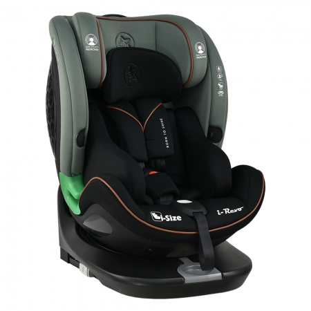 CAR SEAT I-REVO I-SIZE 360° OLIVE