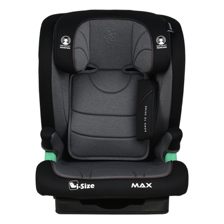 CAR SEAT MAX ISOFIX I-SIZE 100-150cm GREY