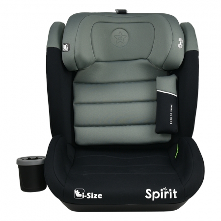CAR SEAT SPIRIT ISOFIX I-SIZE 100-150cm OLIVE