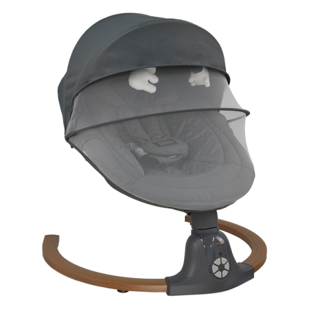 ΚΟΥΝΙΑ ΗΛΕΚΤΡΙΚΗ FLUFFY SMOKED GREY