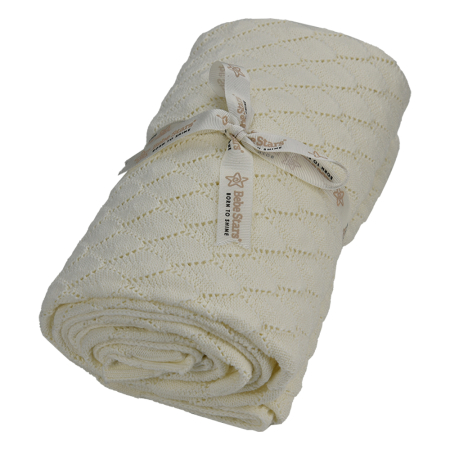 BED BLANKET IVORY