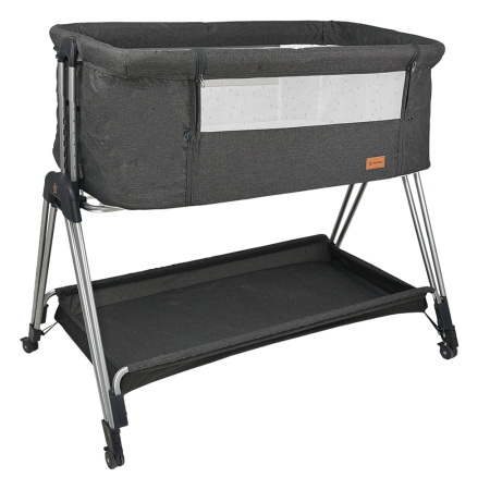 BABY COT PEARL GRAPHITE