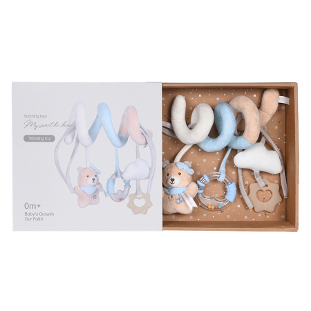 ΜΑΛΑΚΟ TEDDY FLOWER SPIRAL TOY