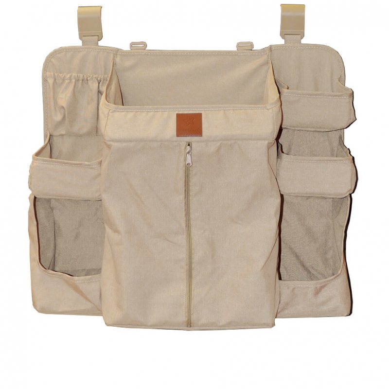 BED ORGANIZER BEIGE