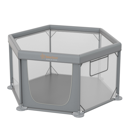GAME PLAYPEN HEXAGON NESTILO GREY