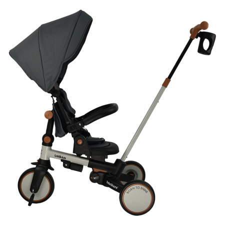 BABY TRICYCLE URBAN 7 IN 1 GREY