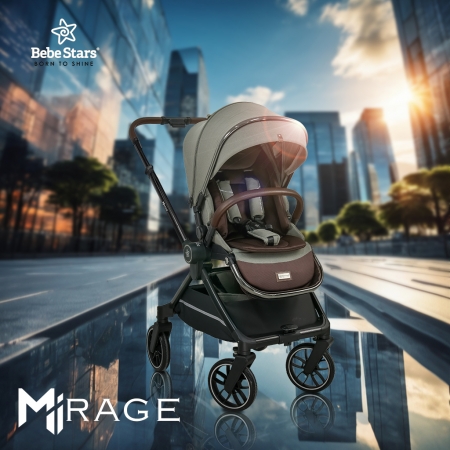 ΠΟΛΥΚΑΡΟΤΣΙ MIRAGE 2 IN 1 OLIVE