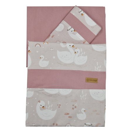 SET SHEETS 3PCS SWAN