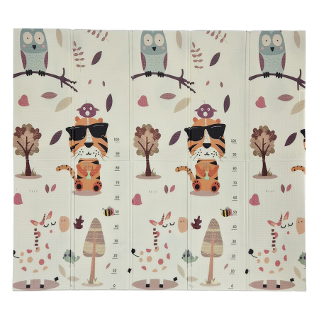 ACTIVITY PLAY MAT DOUBLED SIDED 200X180X1 JUNGLE