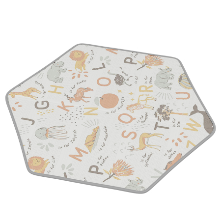 ACTIVITY PLAY MAT DOUBLED SIDED  HEXAGON 135Χ135X1